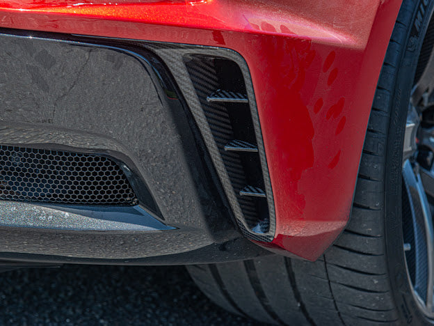 2020+ CHEVROLET CORVETTE C8 Z06 |REAR DIFFUSER SIDE VENT COVER PAIR